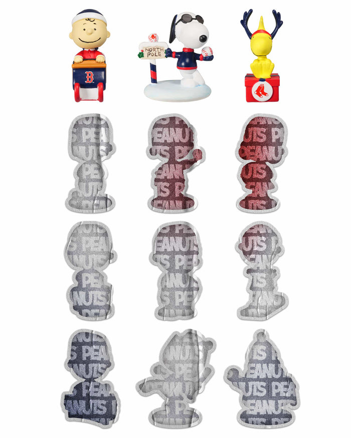 Boston Red Sox Peanuts Bobblehead Advent Calendar FOCO - FOCO.com