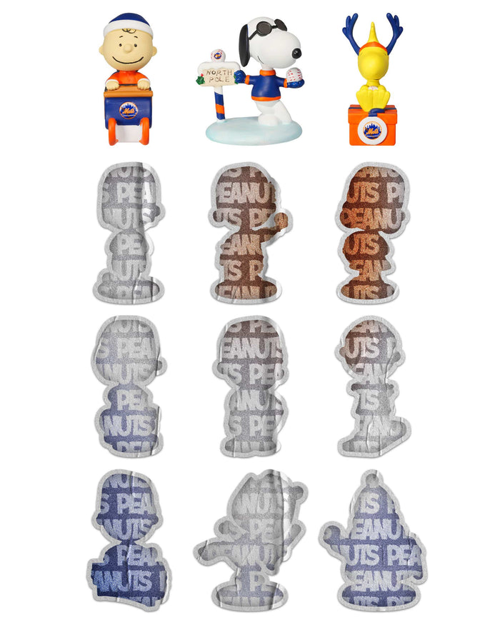New York Mets Peanuts Bobblehead Advent Calendar FOCO - FOCO.com