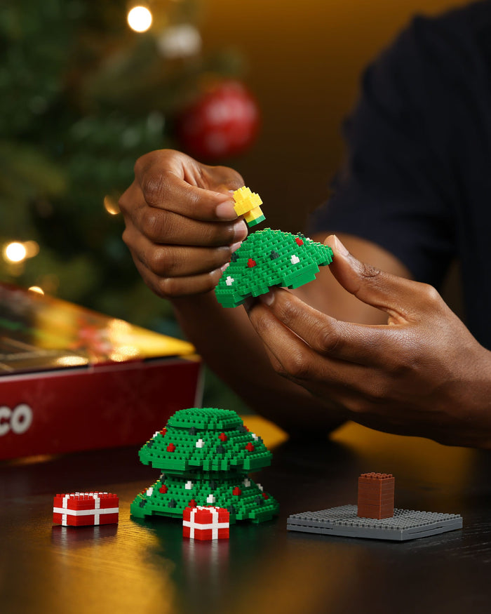 Chicago Cubs BRXLZ Tree Advent Calendar FOCO - FOCO.com