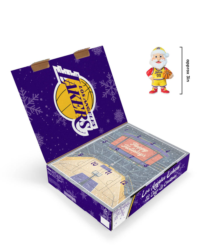 Los Angeles Lakers Mascot Bobblehead Advent Calendar FOCO - FOCO.com