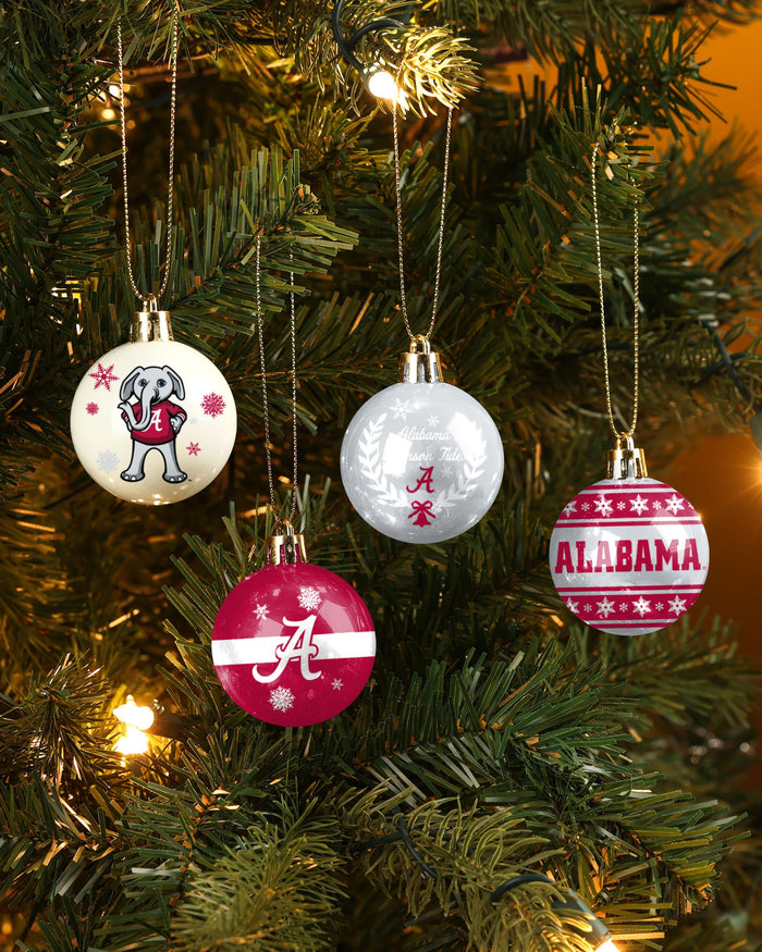 Alabama Crimson Tide Ornament Set Advent Calendar FOCO - FOCO.com