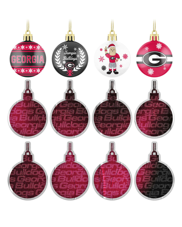 Georgia Bulldogs Ornament Set Advent Calendar FOCO - FOCO.com