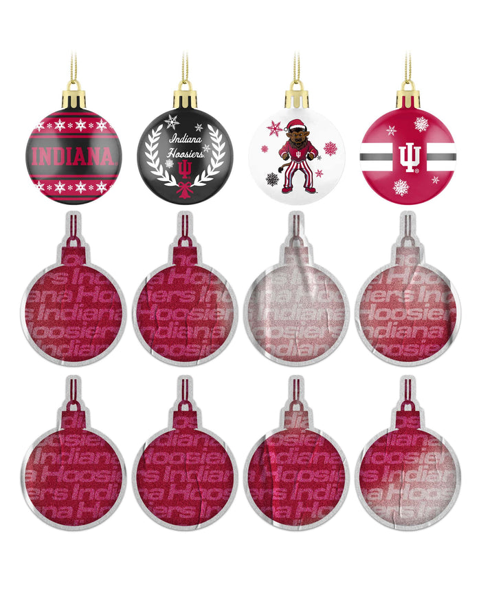 Indiana Hoosiers Ornament Set Advent Calendar FOCO - FOCO.com