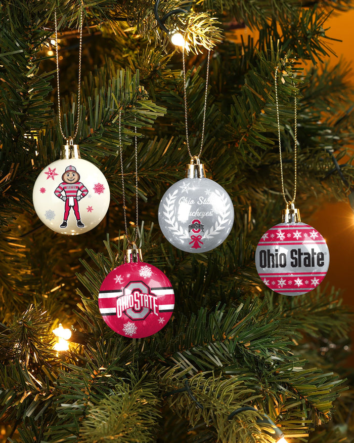 Ohio State Buckeyes Ornament Set Advent Calendar FOCO - FOCO.com