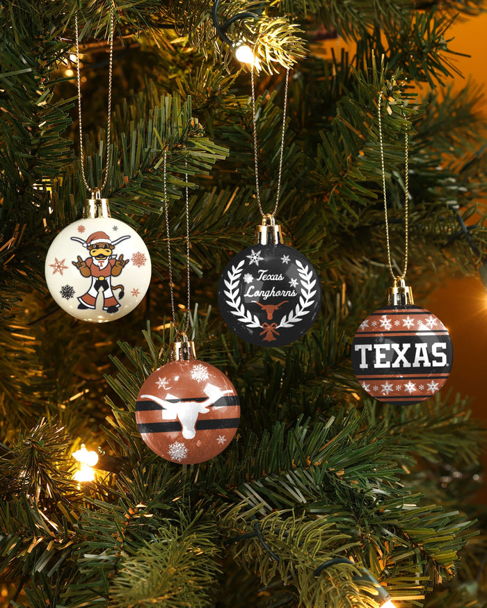 Texas Longhorns Ornament Set Advent Calendar FOCO - FOCO.com