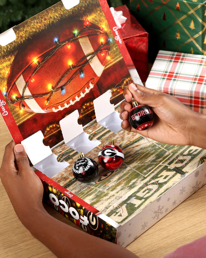 Indiana Hoosiers Ornament Set Advent Calendar FOCO - FOCO.com