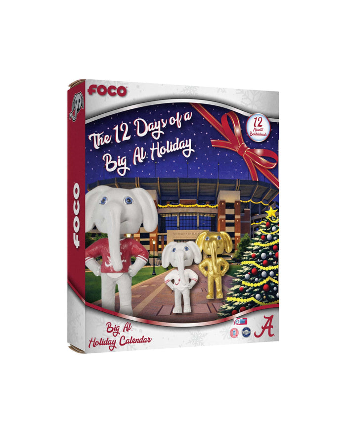 Alabama Crimson Tide Mascot Bobblehead Advent Calendar FOCO - FOCO.com