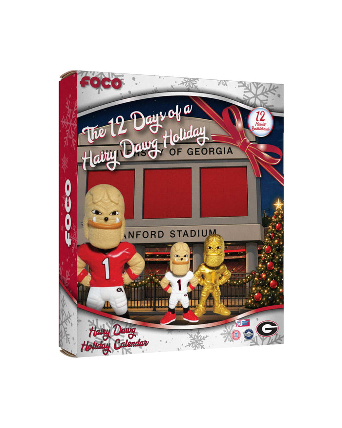 Georgia Bulldogs Mascot Bobblehead Advent Calendar FOCO - FOCO.com