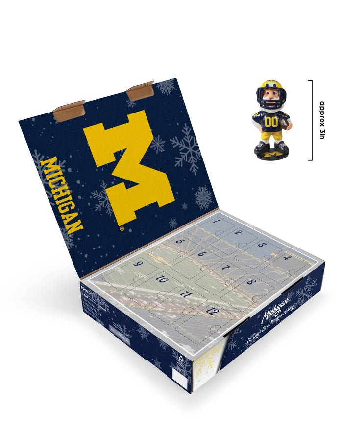 Michigan Wolverines Mascot Bobblehead Advent Calendar FOCO - FOCO.com