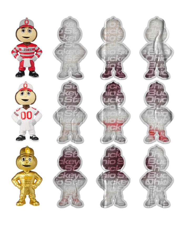 Ohio State Buckeyes Mascot Bobblehead Advent Calendar FOCO - FOCO.com