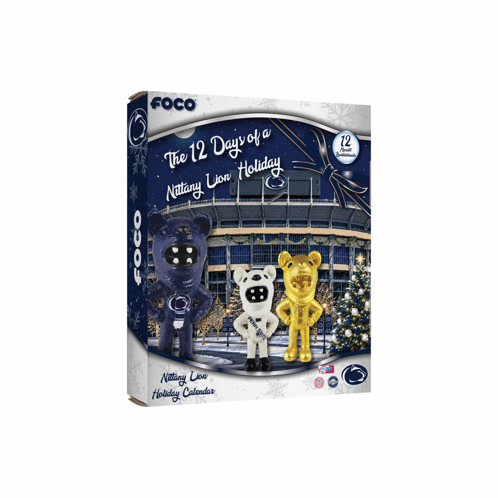 Penn State Nittany Lions Mascot Bobblehead Advent Calendar FOCO - FOCO.com