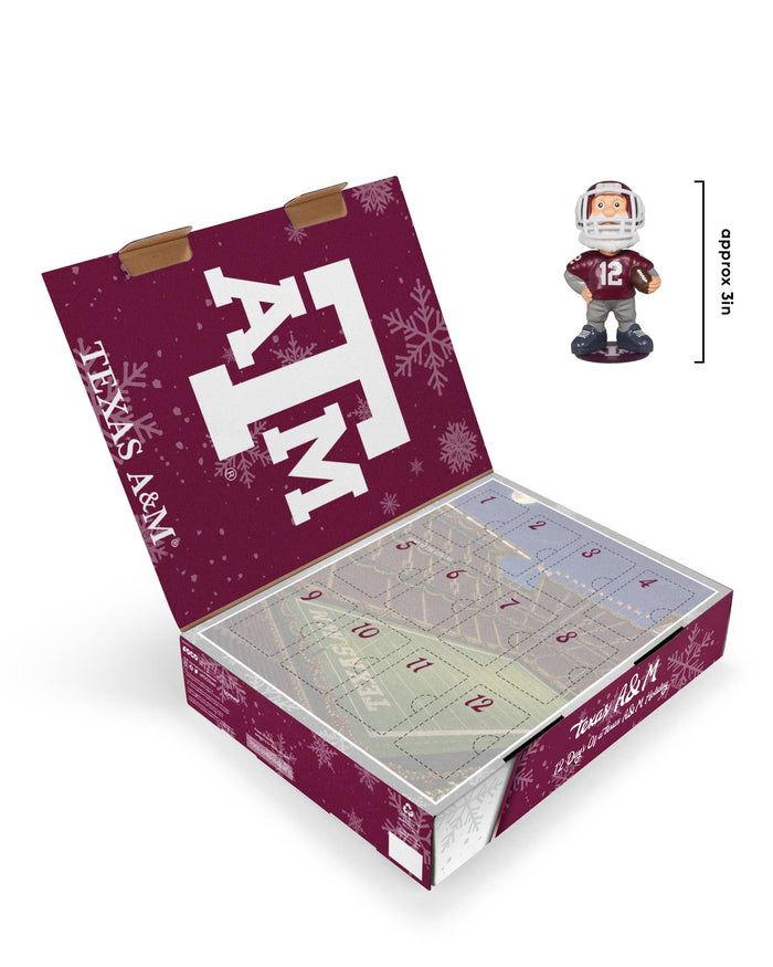 Texas A&M Aggies Mascot Bobblehead Advent Calendar FOCO - FOCO.com