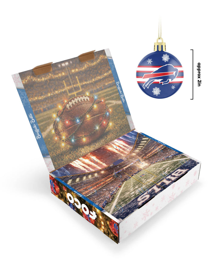 Buffalo Bills Ornament Set Advent Calendar FOCO - FOCO.com