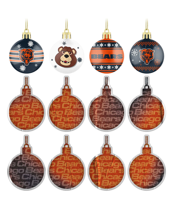 Chicago Bears Ornament Set Advent Calendar FOCO - FOCO.com