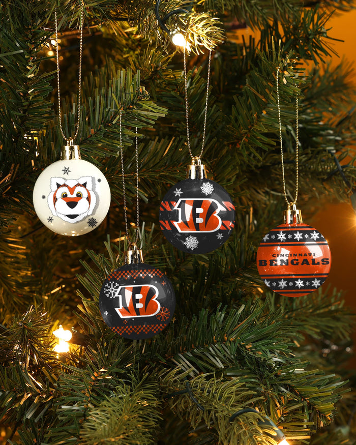 Cincinnati Bengals Ornament Set Advent Calendar FOCO - FOCO.com