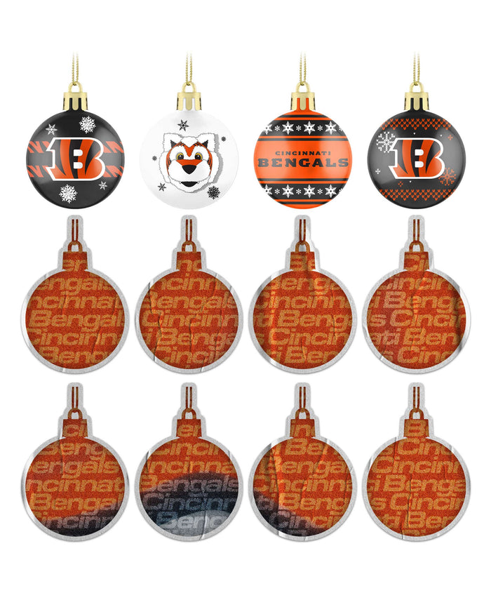 Cincinnati Bengals Ornament Set Advent Calendar FOCO - FOCO.com
