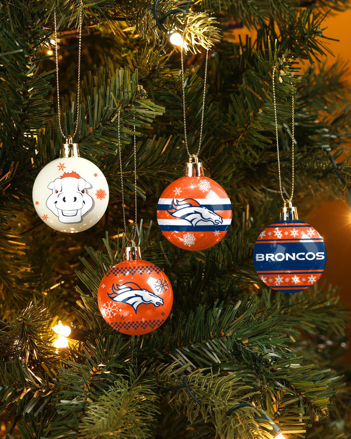 Denver Broncos Ornament Set Advent Calendar FOCO - FOCO.com