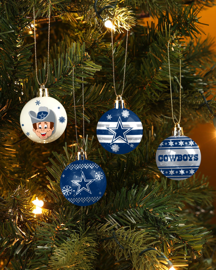 Dallas Cowboys Ornament Set Advent Calendar FOCO - FOCO.com