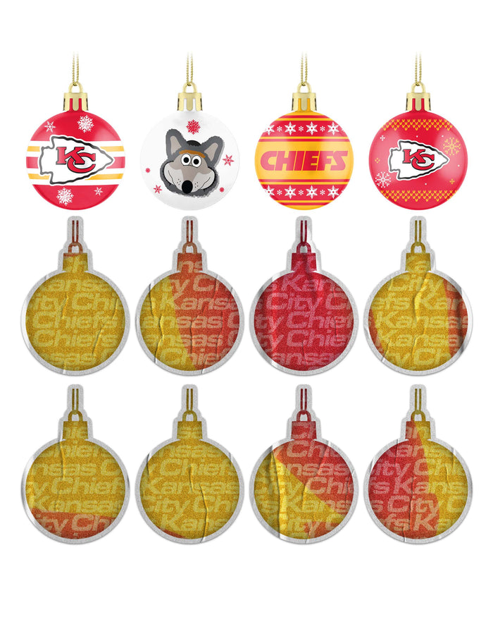 Kansas City Chiefs Ornament Set Advent Calendar FOCO - FOCO.com