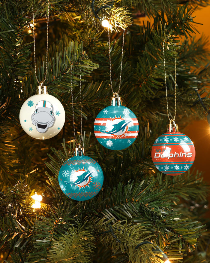 Miami Dolphins Ornament Set Advent Calendar FOCO - FOCO.com