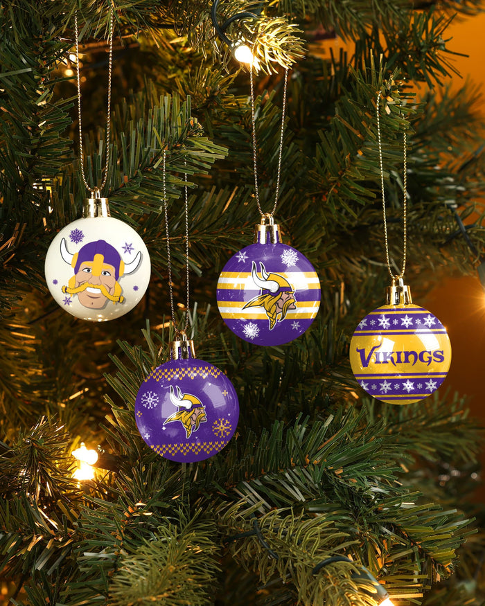 Minnesota Vikings Ornament Set Advent Calendar FOCO - FOCO.com