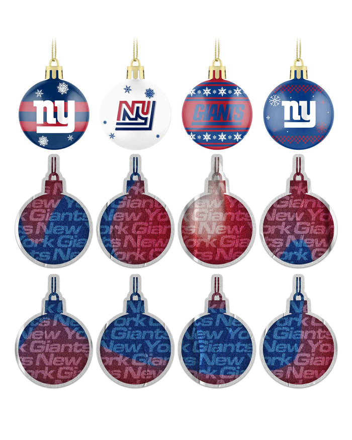 New York Giants Ornament Set Advent Calendar FOCO - FOCO.com