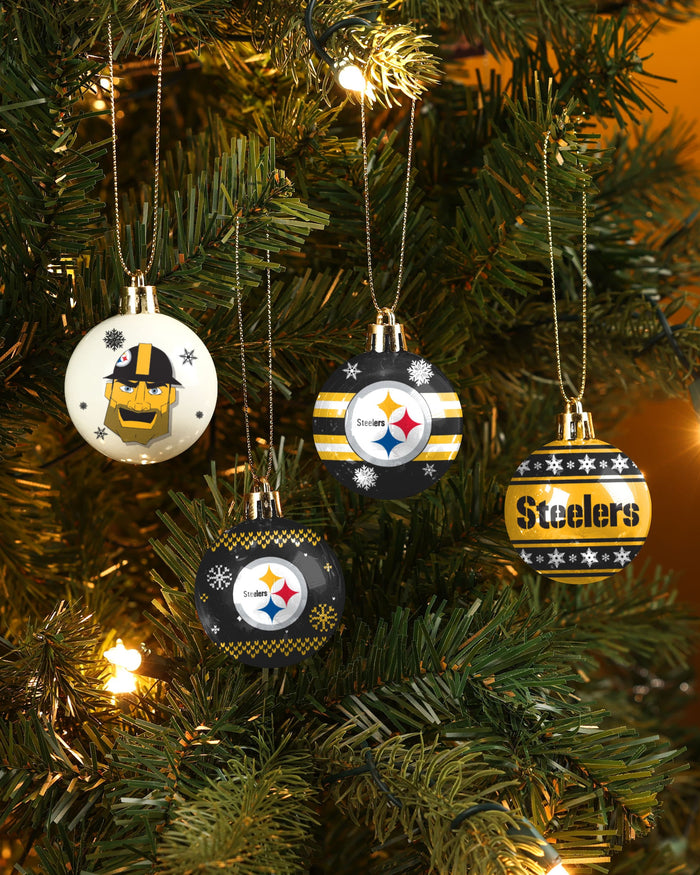 Pittsburgh Steelers Ornament Set Advent Calendar FOCO - FOCO.com