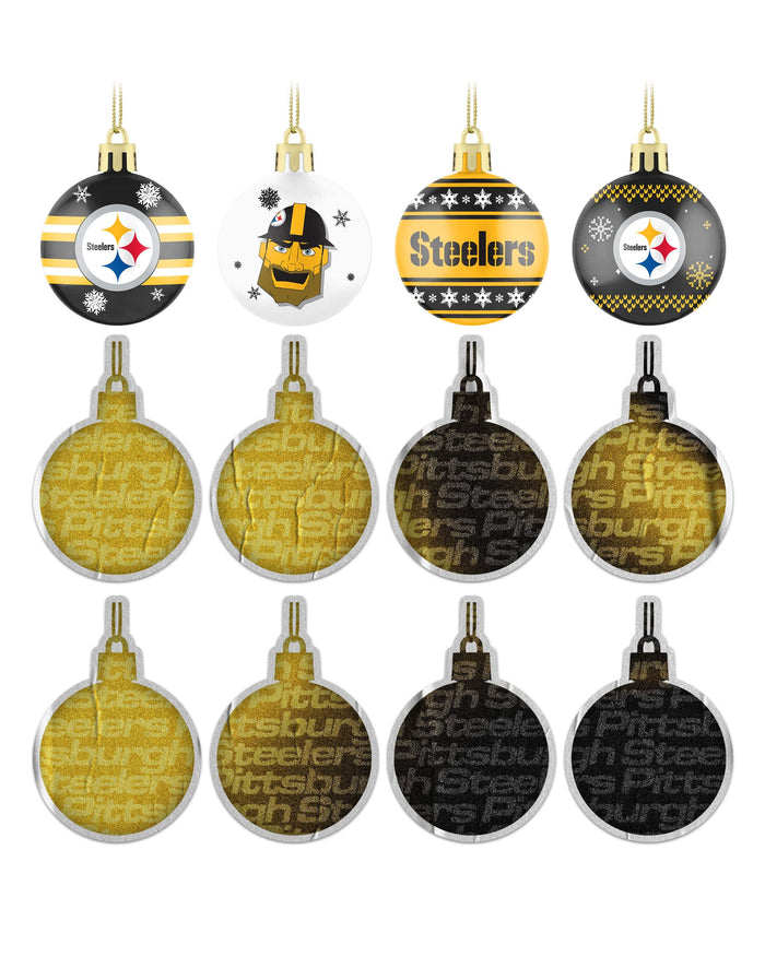 Pittsburgh Steelers Ornament Set Advent Calendar FOCO - FOCO.com