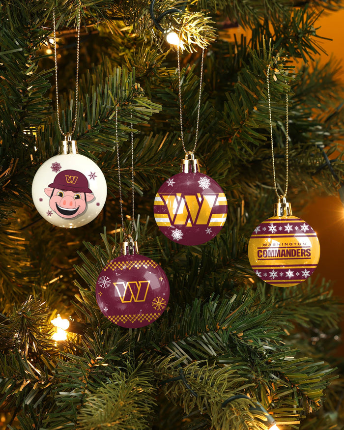 Washington Commanders Ornament Set Advent Calendar FOCO - FOCO.com