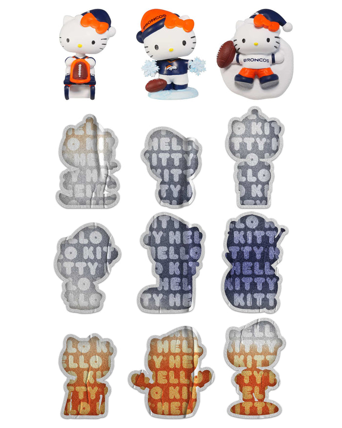Denver Broncos Hello Kitty® Bobblehead Advent Calendar FOCO - FOCO.com