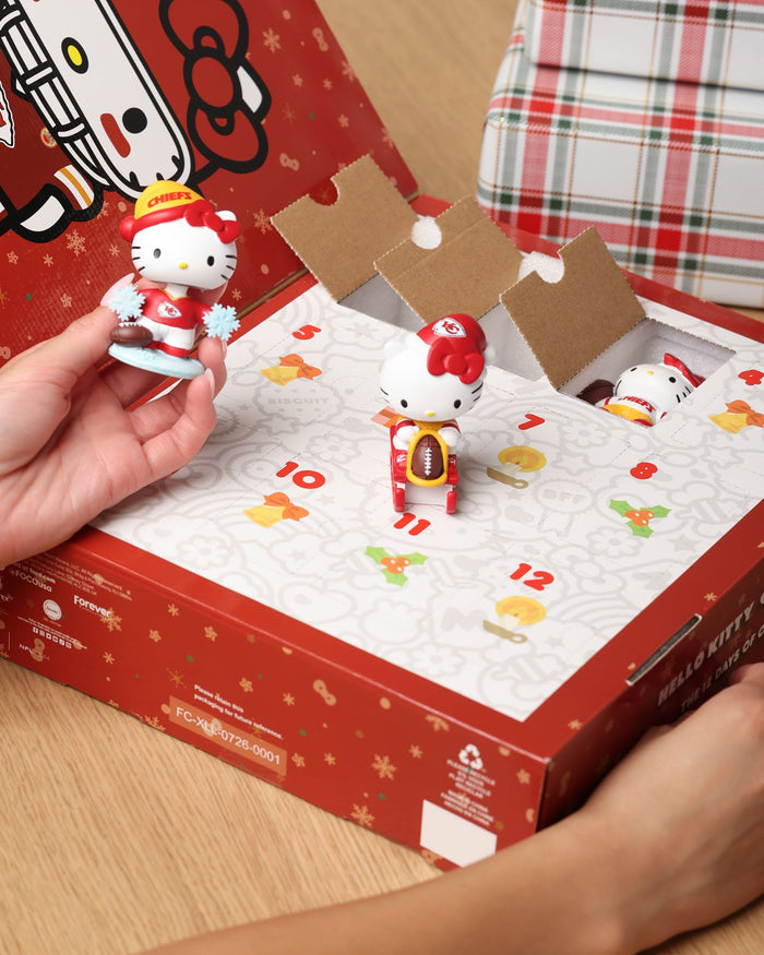 Pittsburgh Steelers Hello Kitty® Bobblehead Advent Calendar FOCO - FOCO.com