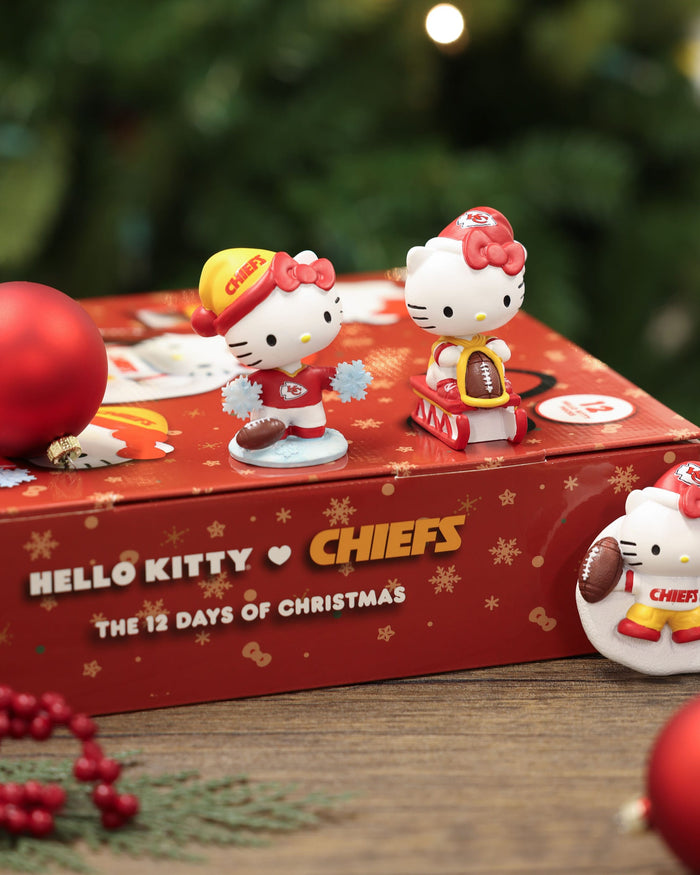 Pittsburgh Steelers Hello Kitty® Bobblehead Advent Calendar FOCO - FOCO.com
