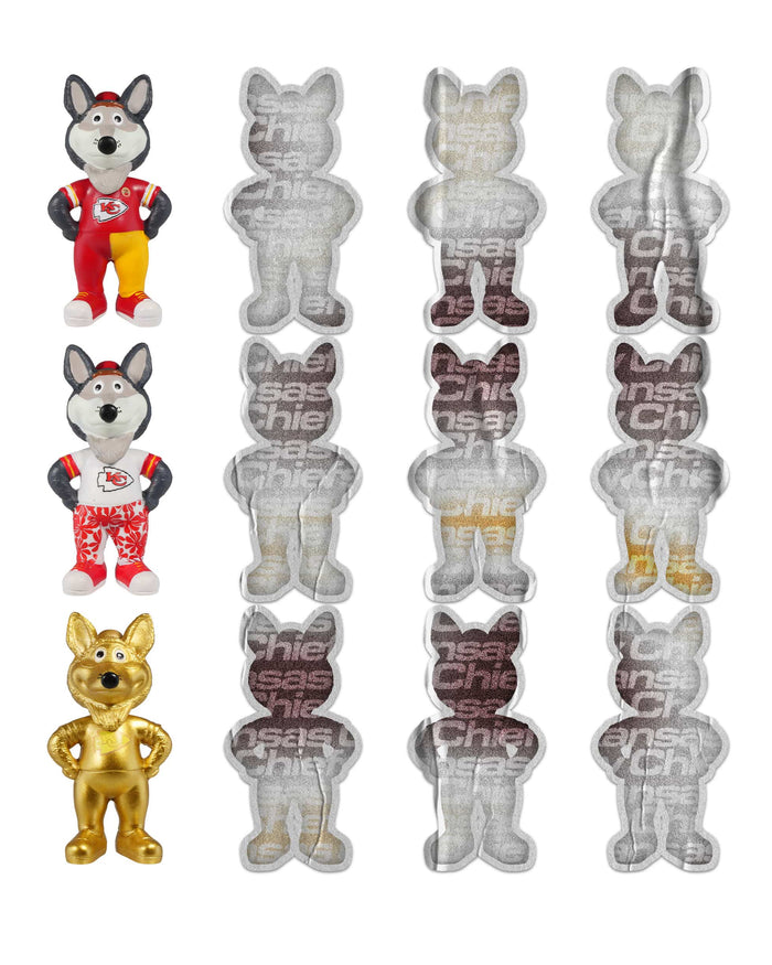 Kansas City Chiefs Mascot Bobblehead Advent Calendar FOCO - FOCO.com
