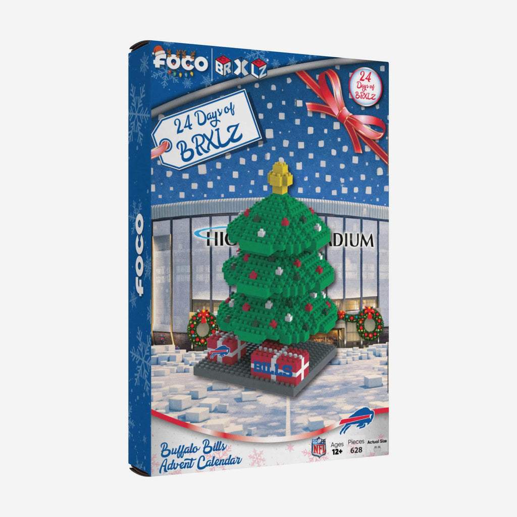 Buffalo Bills BRXLZ Tree Advent Calendar FOCO - FOCO.com