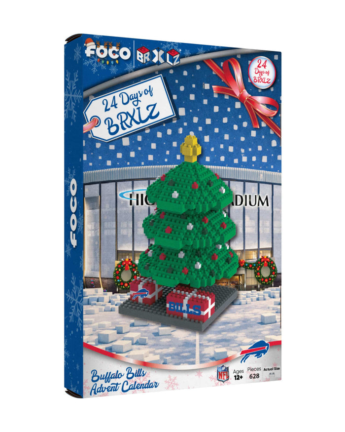 Buffalo Bills BRXLZ Tree Advent Calendar FOCO - FOCO.com