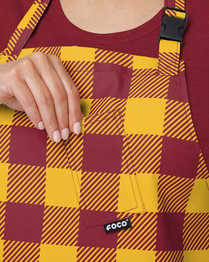 Iowa State Cyclones Plaid Apron FOCO - FOCO.com