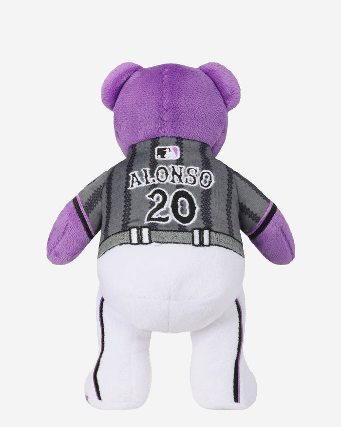 Pete Alonso New York Mets 2024 City Connect Team Beans Embroidered Player Bear FOCO - FOCO.com