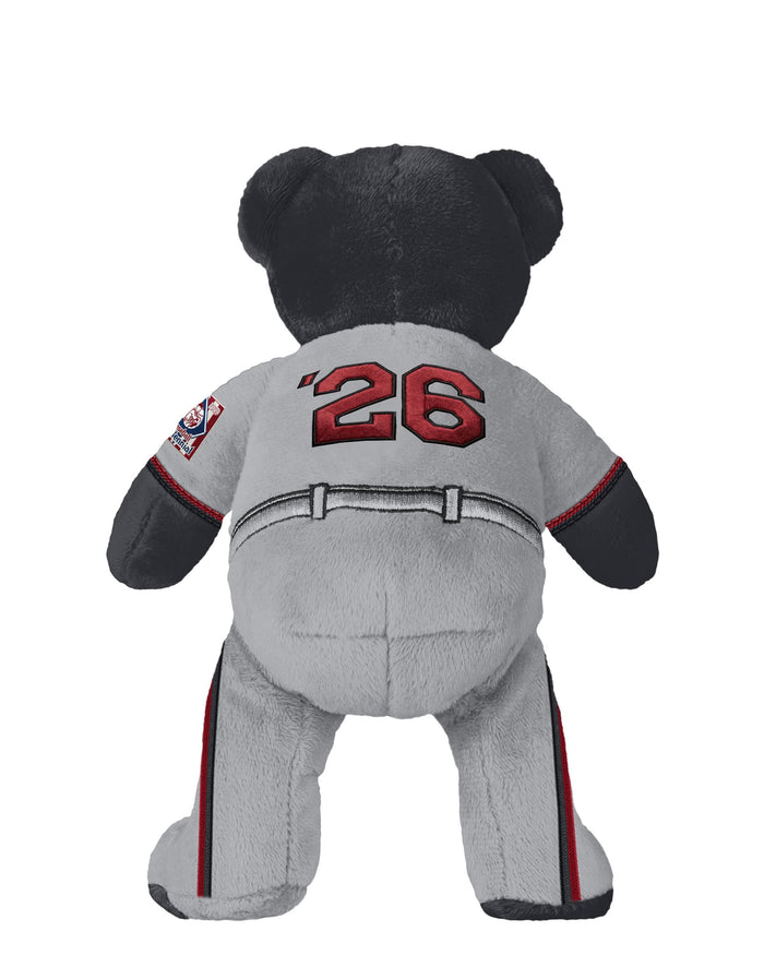 Philadelphia Phillies 2026 Dyersville Iowa Team Beans Embroidered Commemorative Bear FOCO - FOCO.com