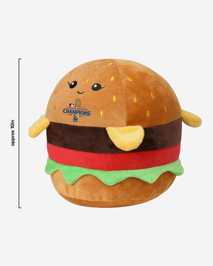 Los Angeles Dodgers 2024 World Series Champions Plush Burger FOCO - FOCO.com