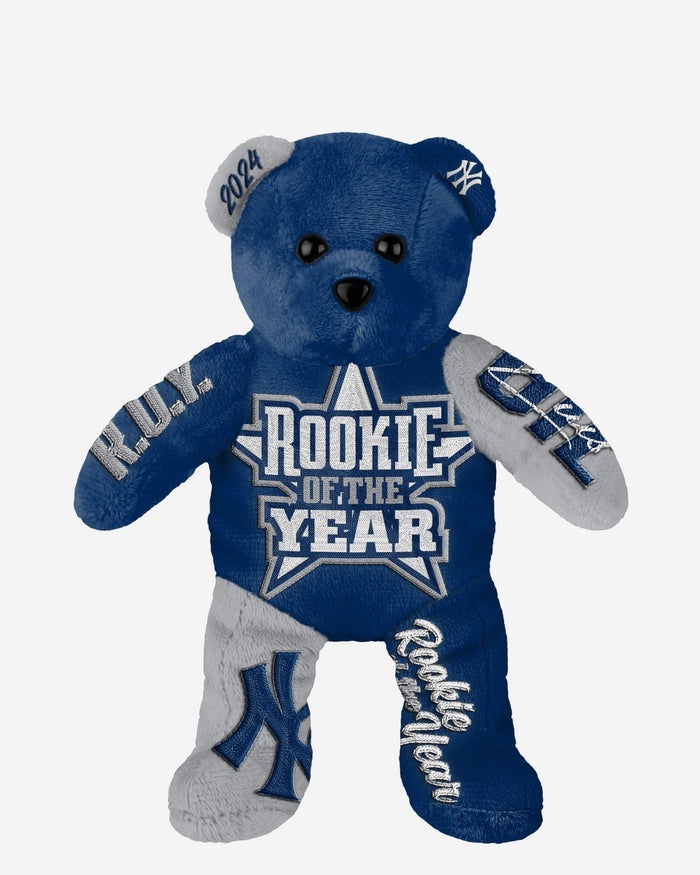 Luis Gil New York Yankees 2024 AL Rookie of the Year Team Beans Embroidered Player Bear FOCO - FOCO.com