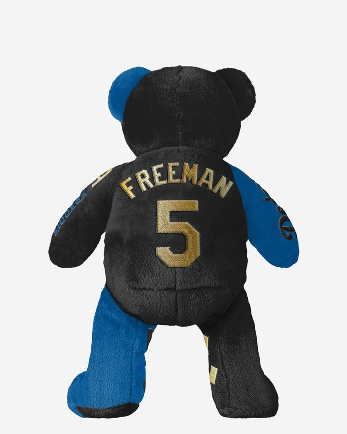 Freddie Freeman Los Angeles Dodgers 2024 World Series Game 1 Grand Slam Walk Off Home Run A Shot For The Ages Team Beans Player Embroidered Bear FOCO - FOCO.com