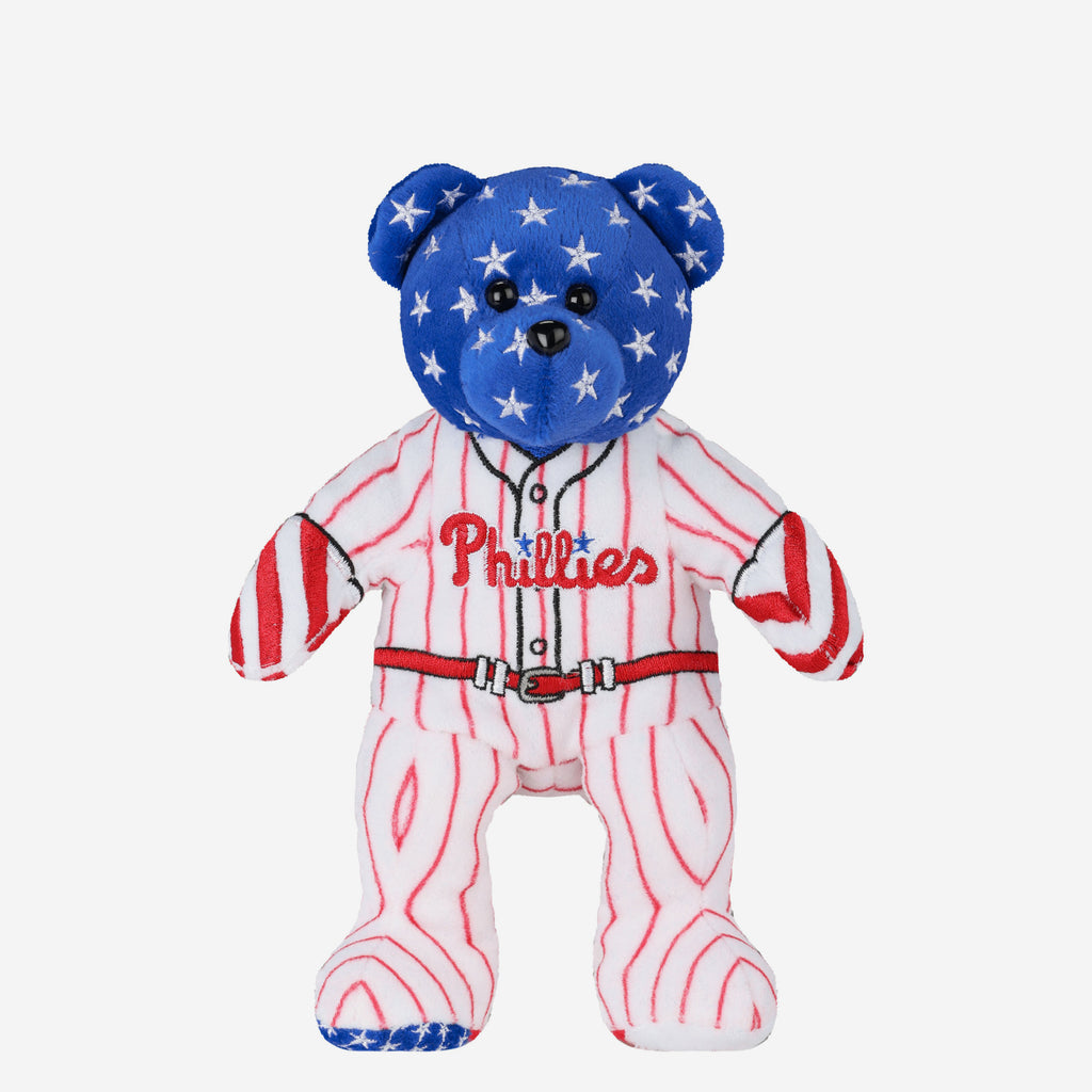 Bryce Harper Philadelphia Phillies Independence Day Team Beans Embroidered Player Bear FOCO - FOCO.com