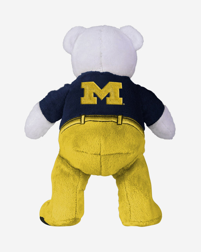 Michigan Wolverines 2023 Football National Champions Team Beans Embroidered Bear FOCO - FOCO.com
