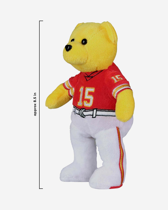 Patrick Mahomes Kansas City Chiefs Team Beans Embroidered Player Bear FOCO - FOCO.com
