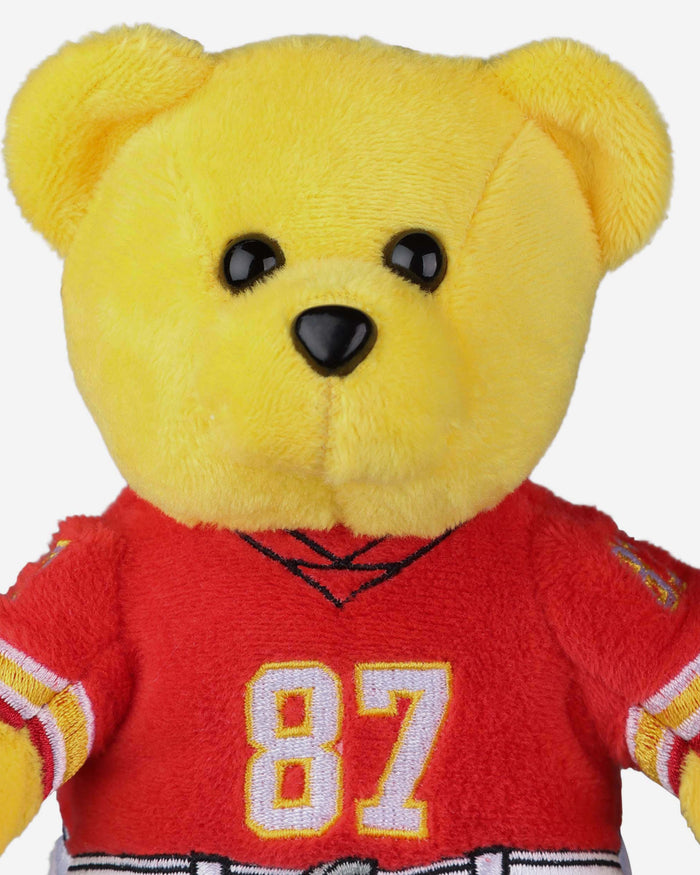 Travis Kelce Kansas City Chiefs Team Beans Embroidered Player Bear FOCO - FOCO.com
