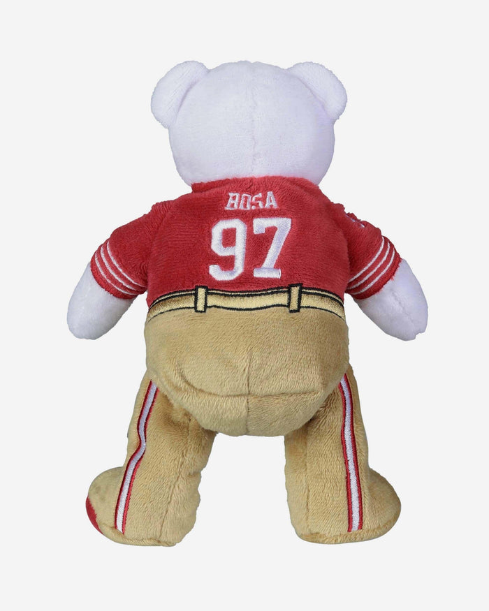 Nick Bosa San Francisco 49ers Team Beans Embroidered Player Bear FOCO - FOCO.com