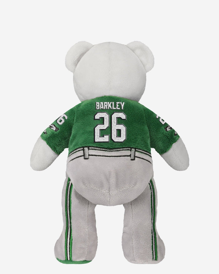 Saquon Barkley Philadelphia Eagles Superbowl LIX Champions Kelly Green Player Team Beans Embroided Bear FOCO - FOCO.com