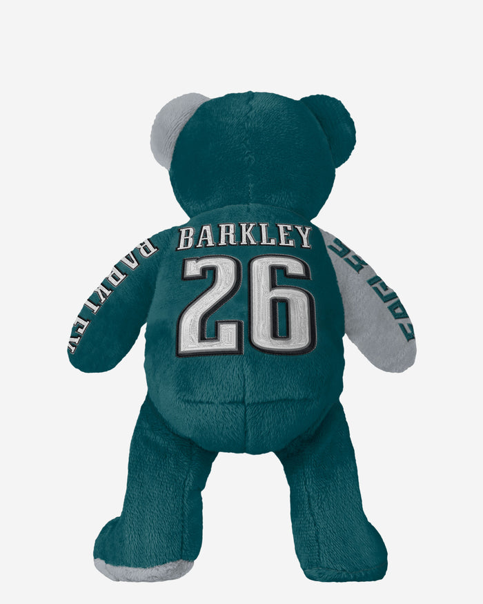 Saquon Barkley Philadelphia Eagles Super Bowl LIX Champions Team Beans Embroidered Player Bear FOCO - FOCO.com