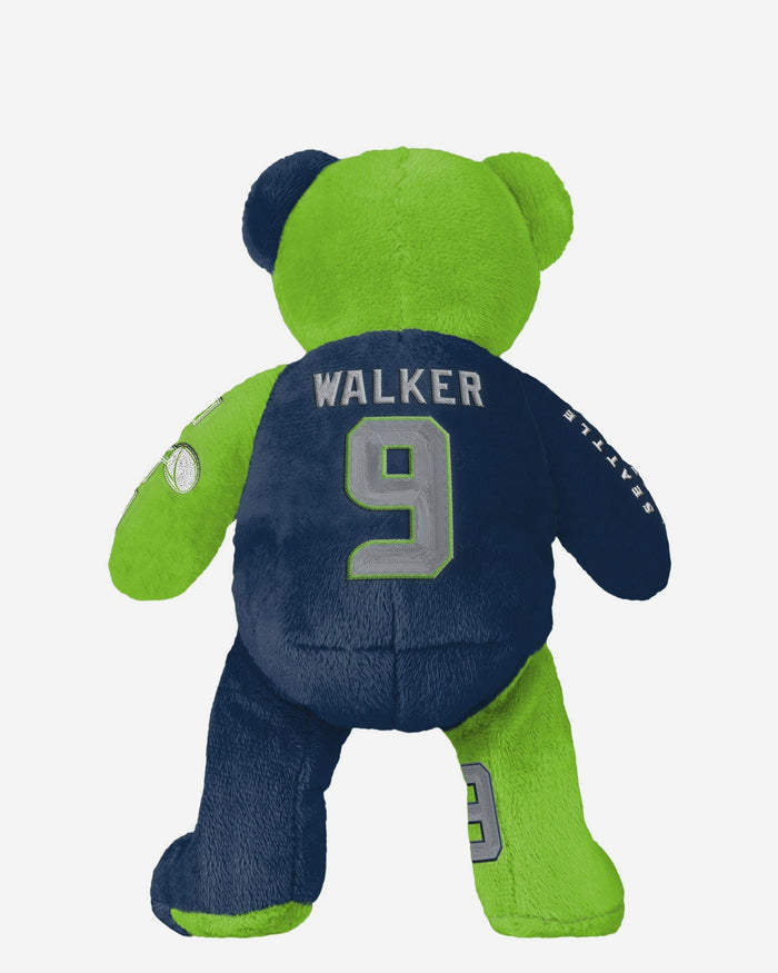 Kenneth Walker III Seattle Seahawks Super Bowl LX Champions Team Beans Embroidered Player Bear FOCO - FOCO.com