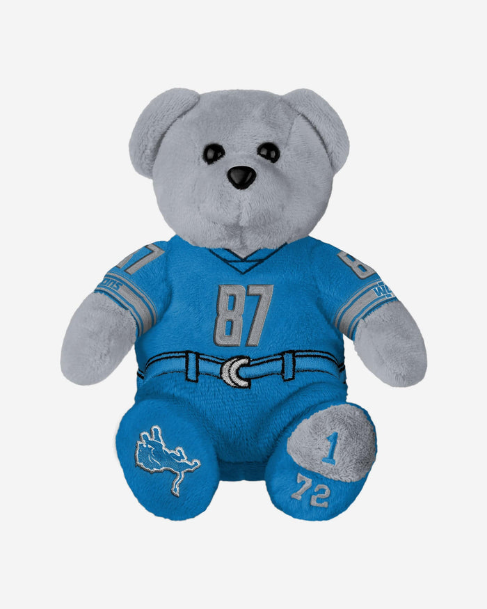 Sam LaPorta Detroit Lions Team Beans Embroidered Player Bear FOCO - FOCO.com